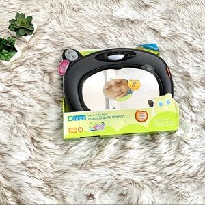 Brica Day and Night Light Musical Auto Mirror